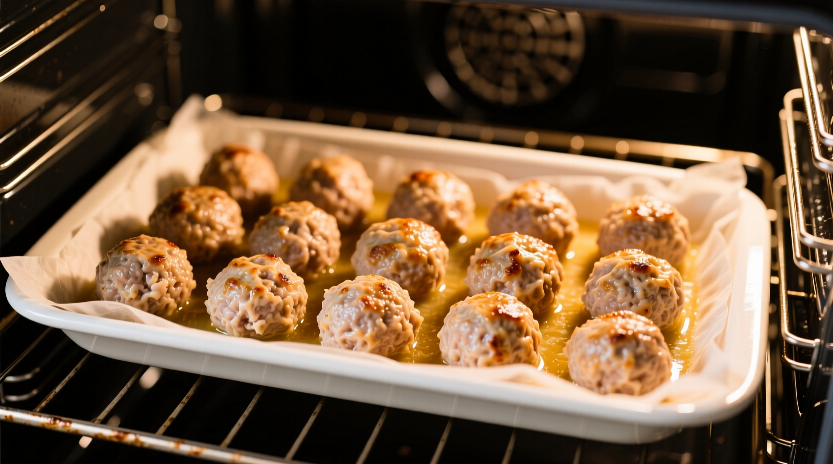 how long to cook turkey meatballs in oven