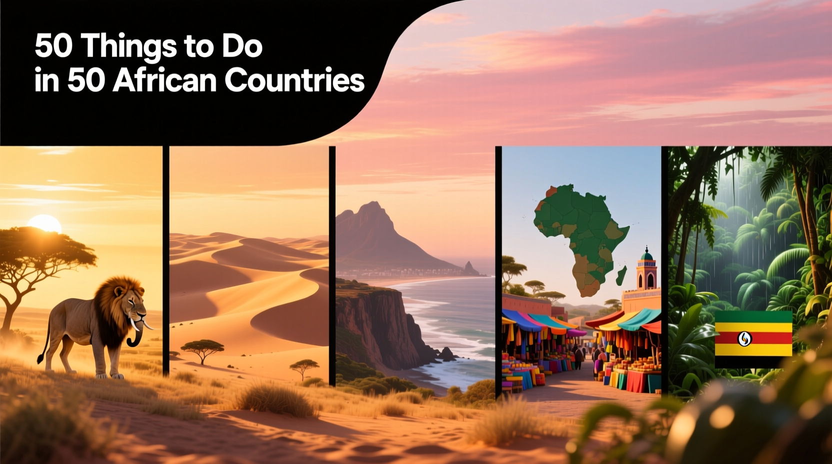 50 Things to Do in 50 African Countries: Budget Travel Guide