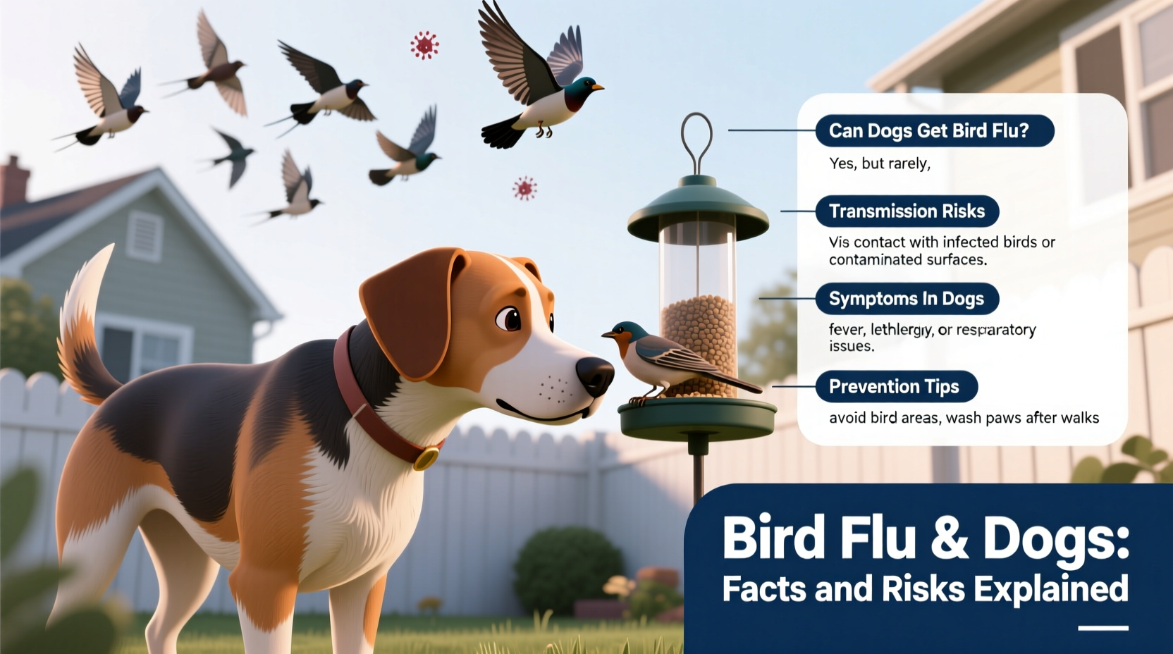 does bird flu affect dogs