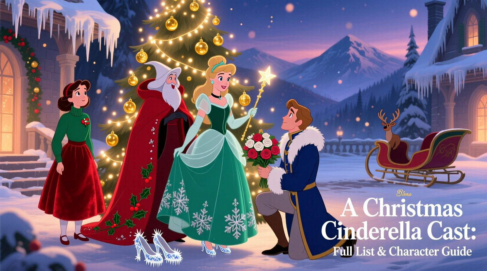 a christmas cinderella cast