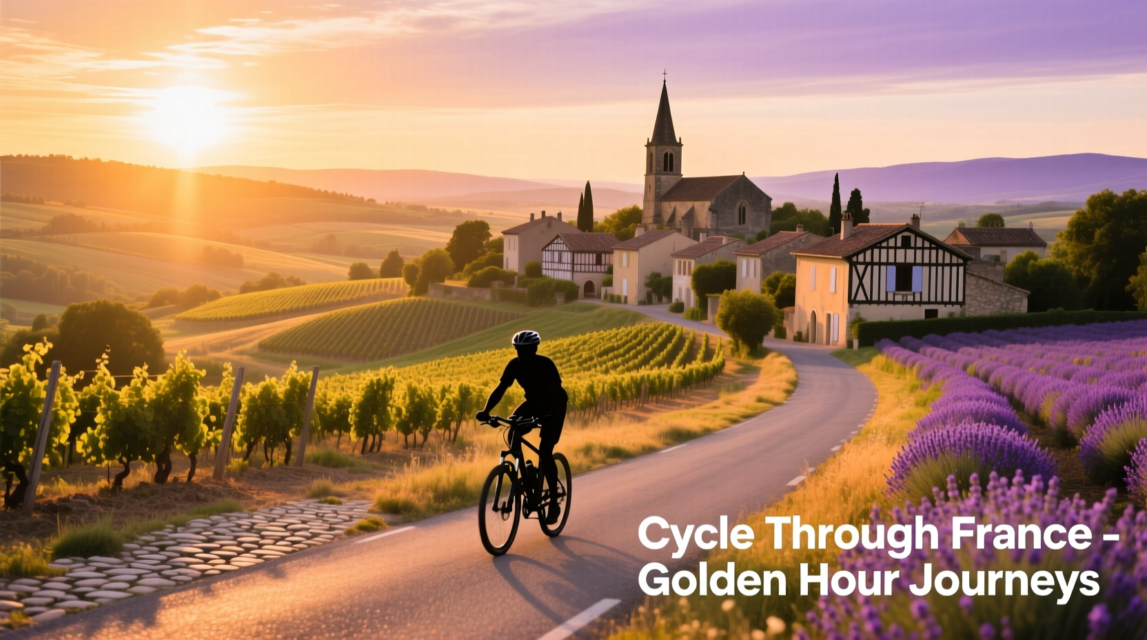 Cycling in France Four Towns: Budget Travel Guide