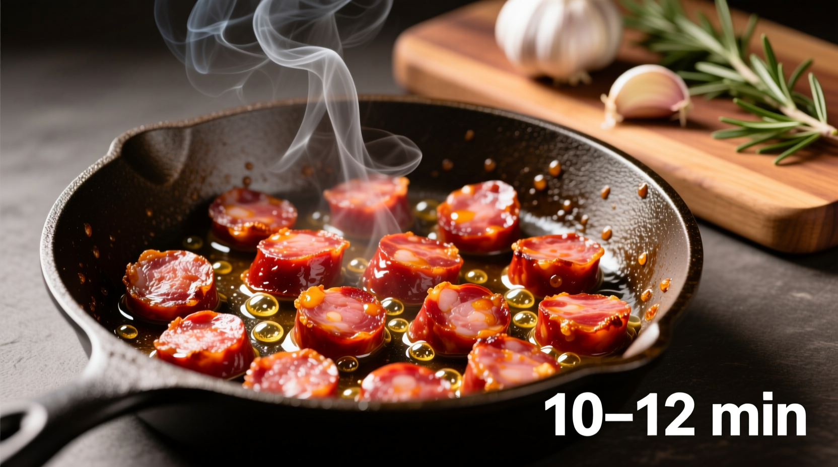 how long to cook chorizo