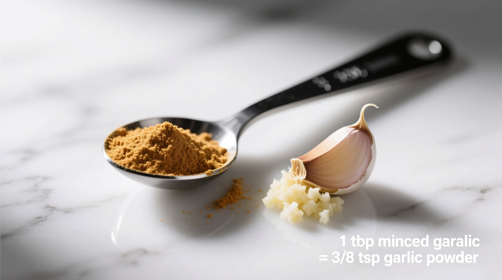 garlic powder vs minced the exact 1 tbsp swap you need