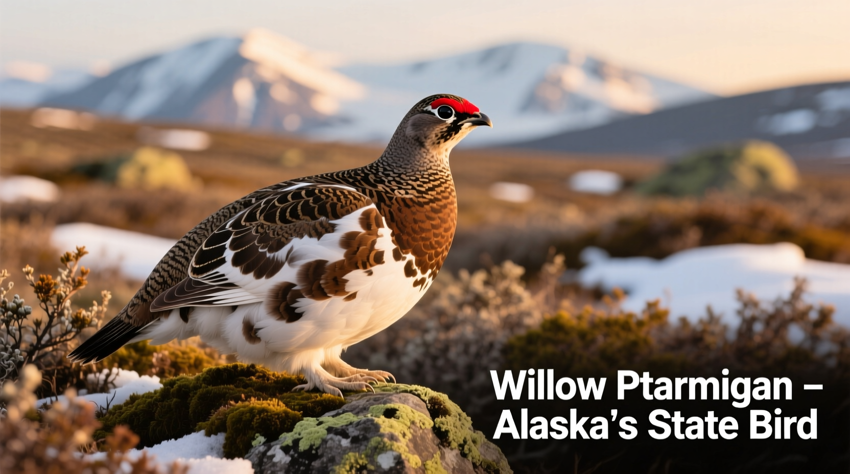 what is the state bird in alaska