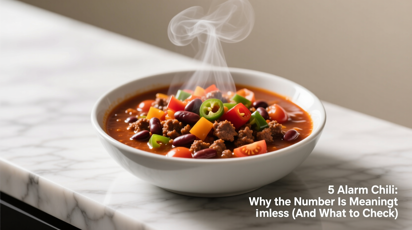 5 alarm chili why the number is meaningless and what to check