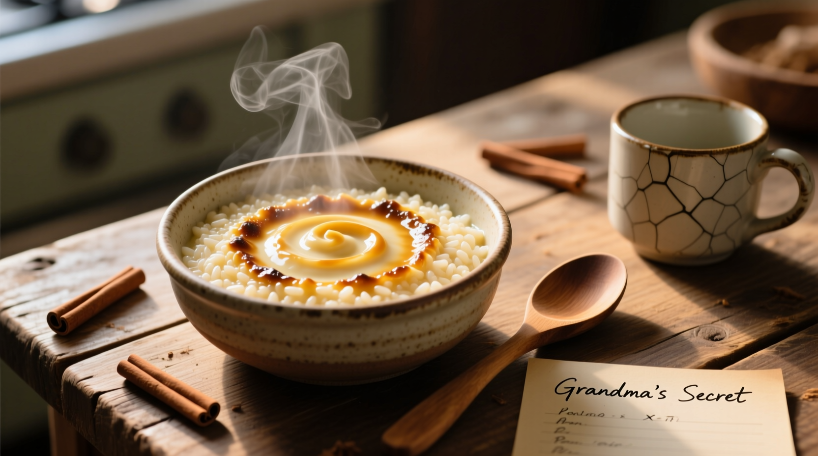 how to cook rice pudding