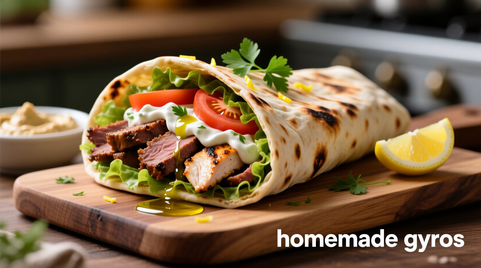 homemade gyros