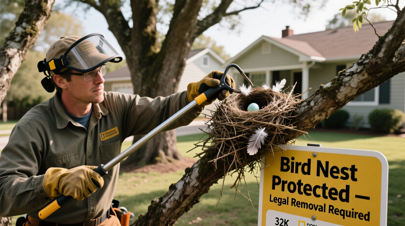 how to get rid of birds nest