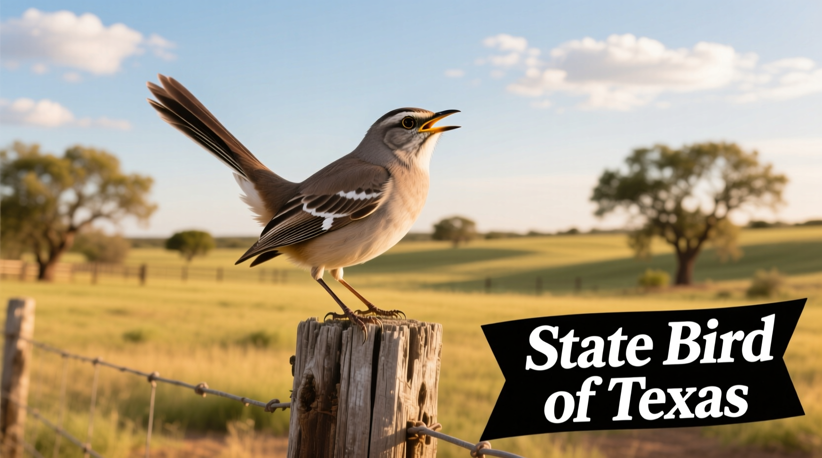 what is state bird of texas