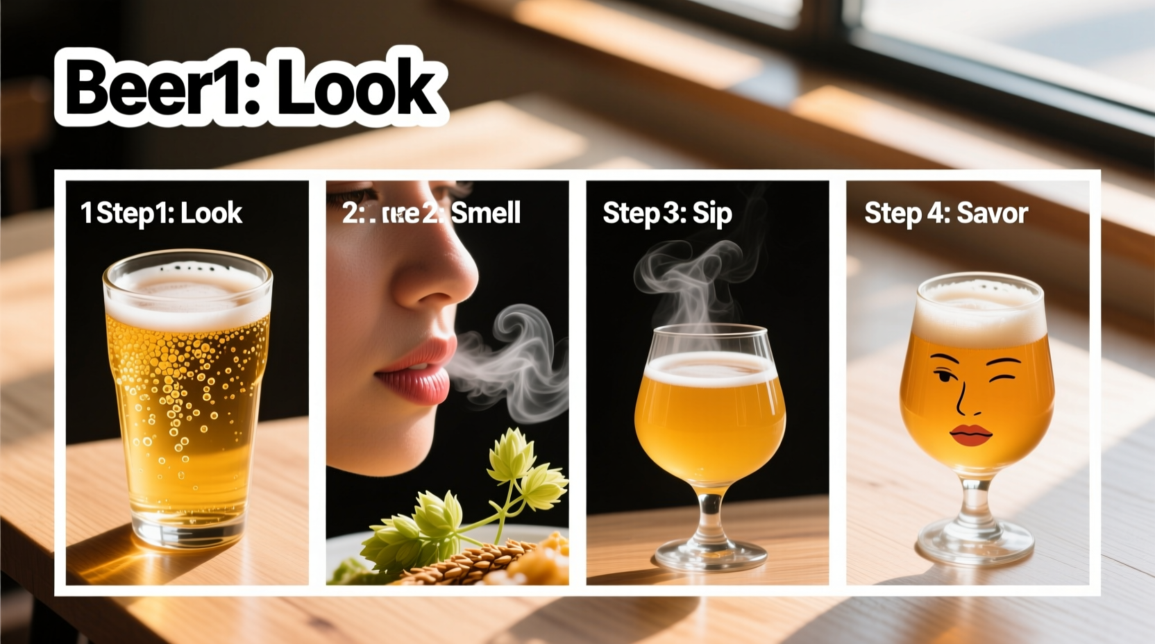 4 Simple Steps to Expert Beer Tasting: A Practical Travel Guide