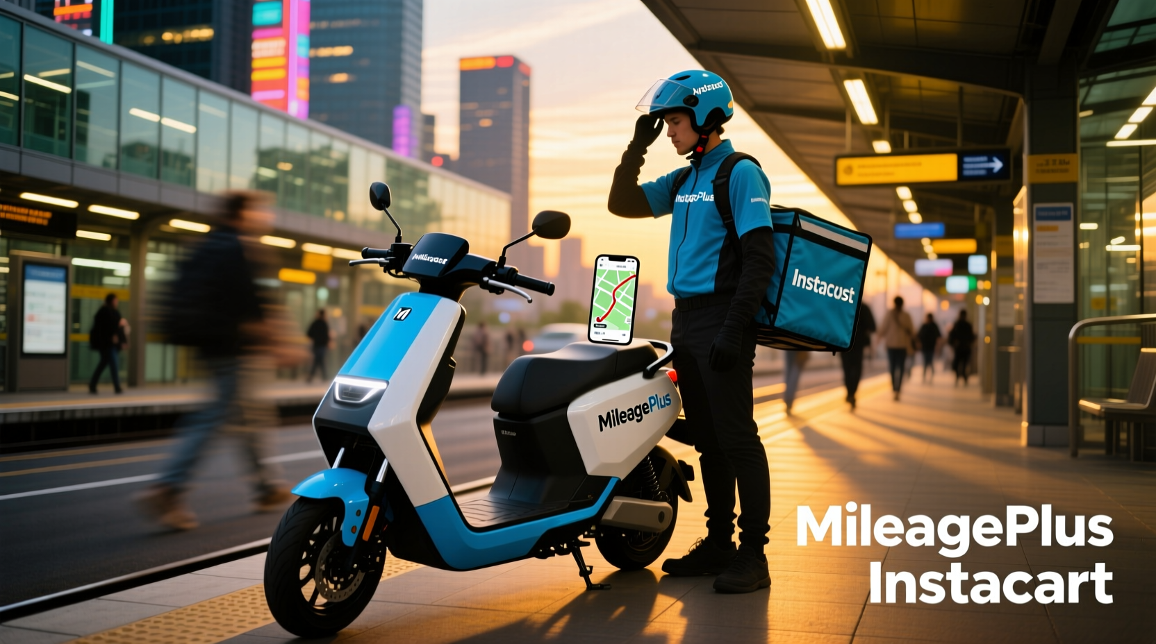 How to Use United MileagePlus with Instacart for Travel Logistics