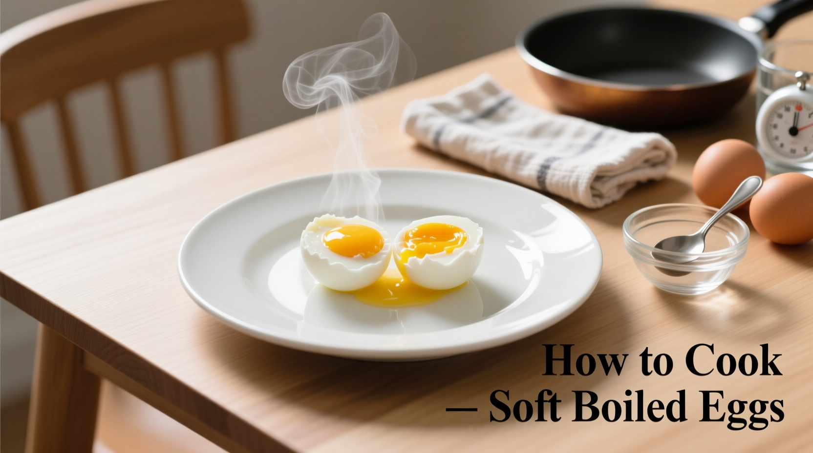 how to cook soft boiled eggs