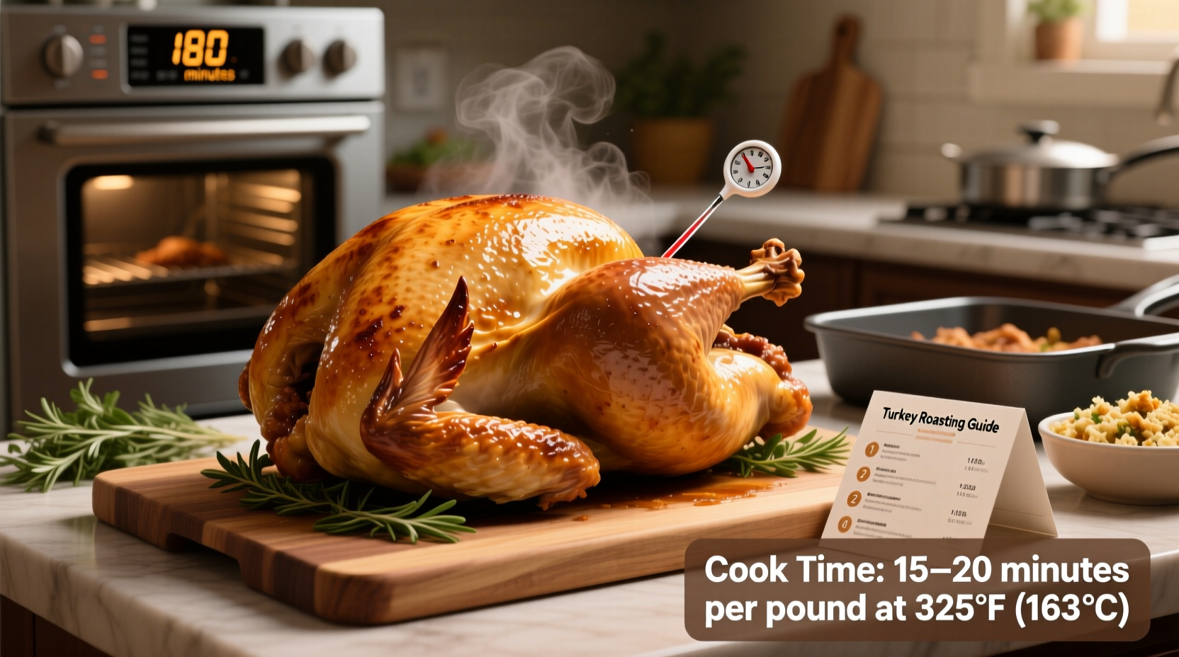 Turkey Cooking Time: Exact Minutes Per Pound Guide