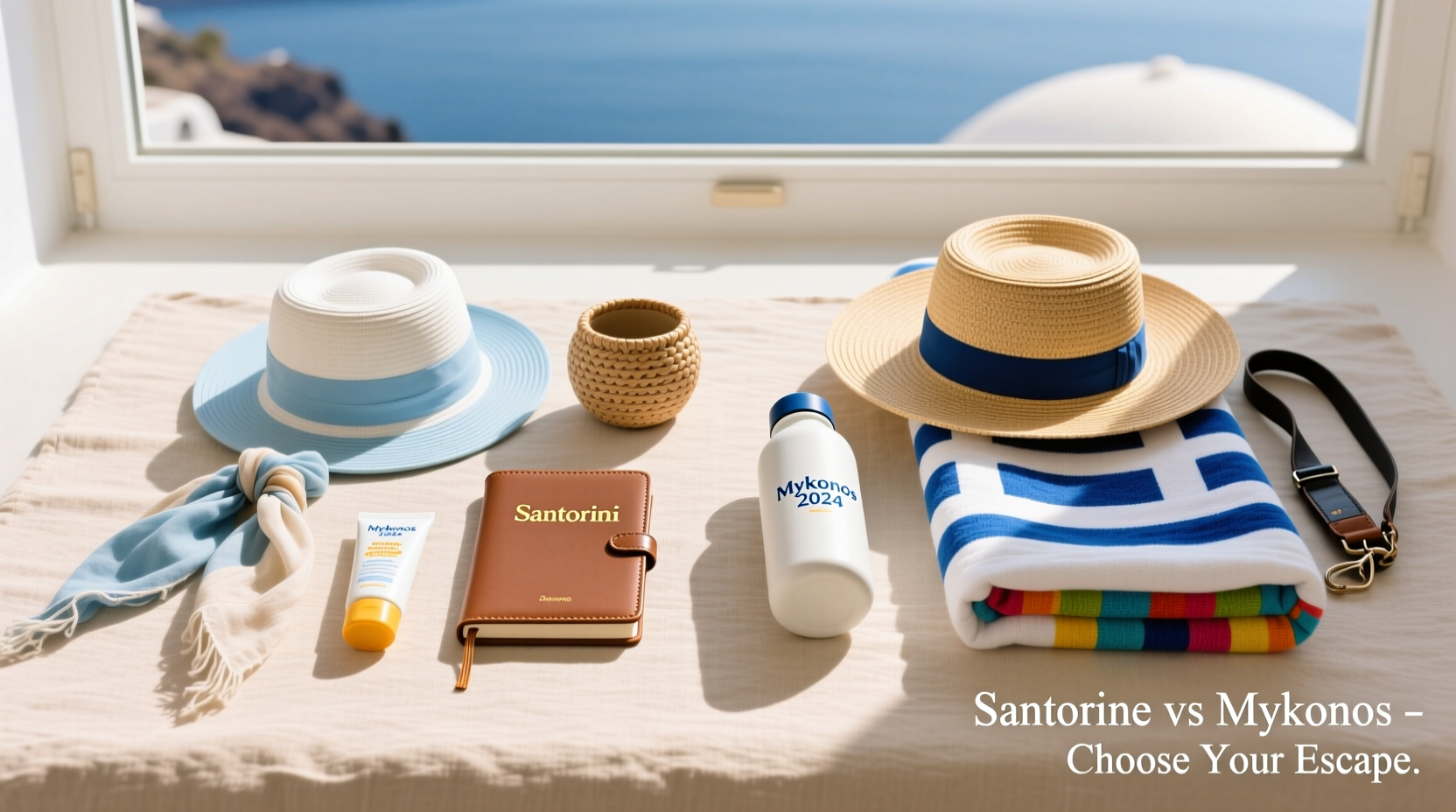 Santorini vs Mykonos Packing Guide: What to Bring & Why