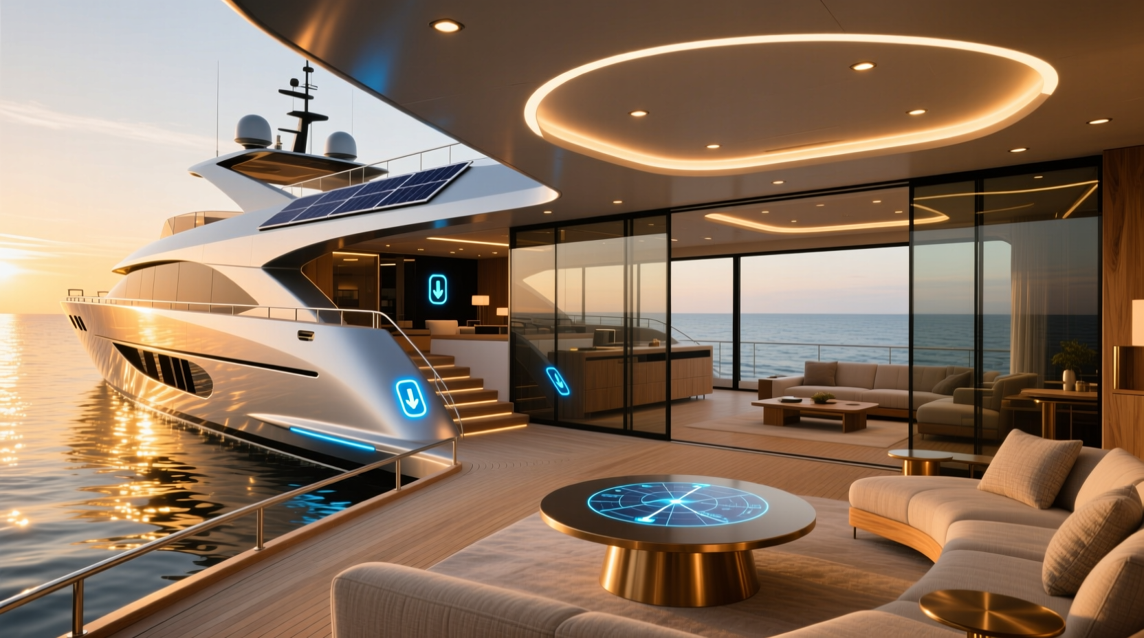 Hydrogen-Powered Superyacht Future Luxury Accommodation Guide