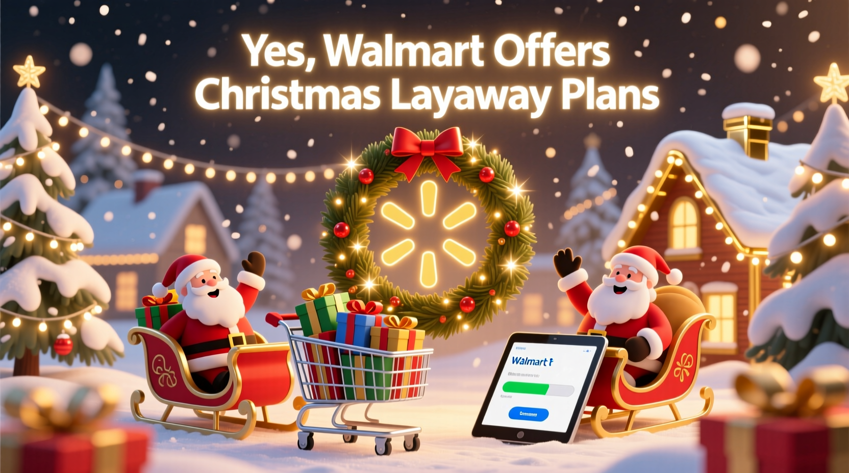 does walmart do layaway for christmas