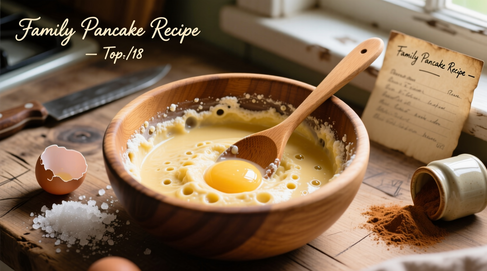 homemade pancakes mix