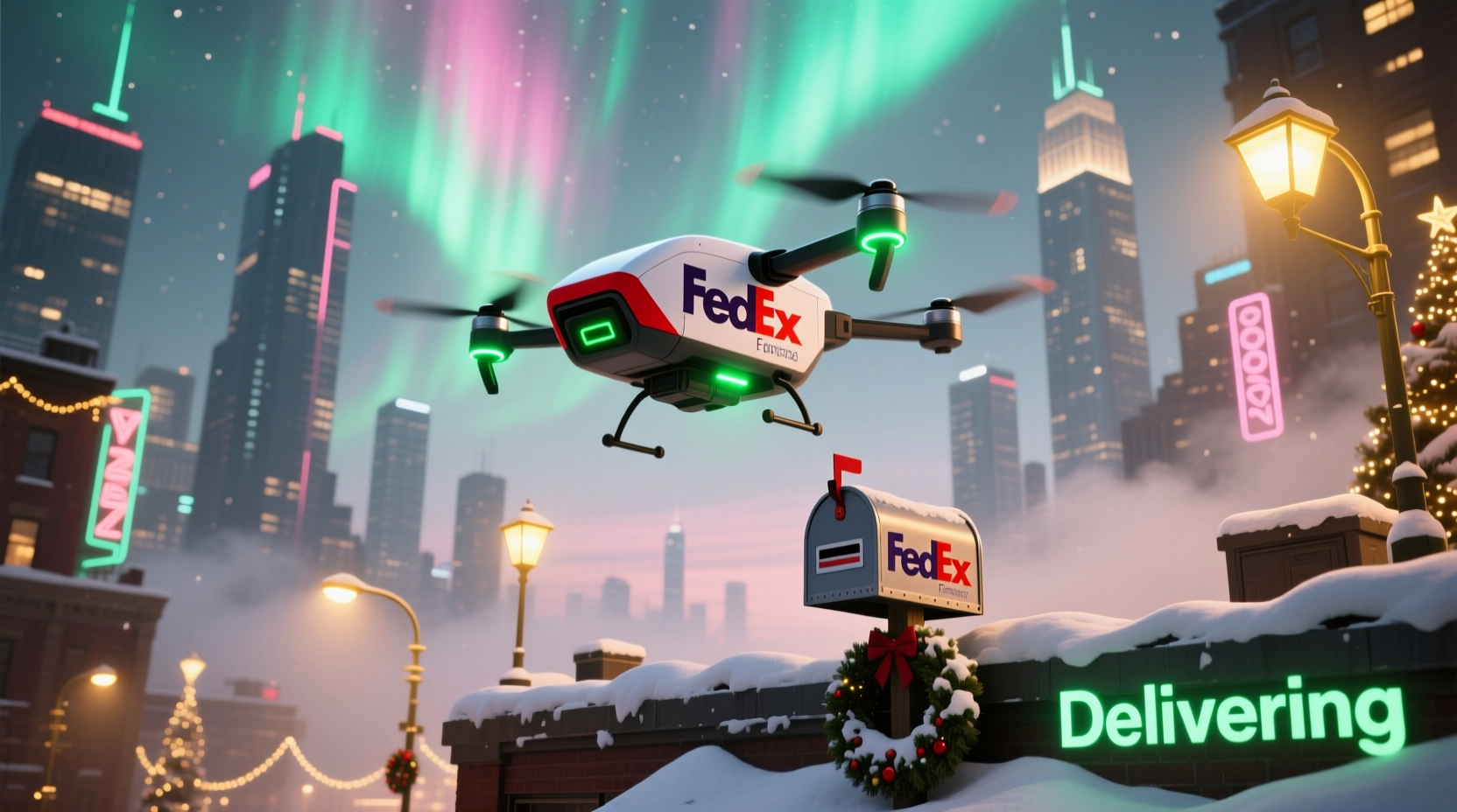 does fedex deliver on christmas eve