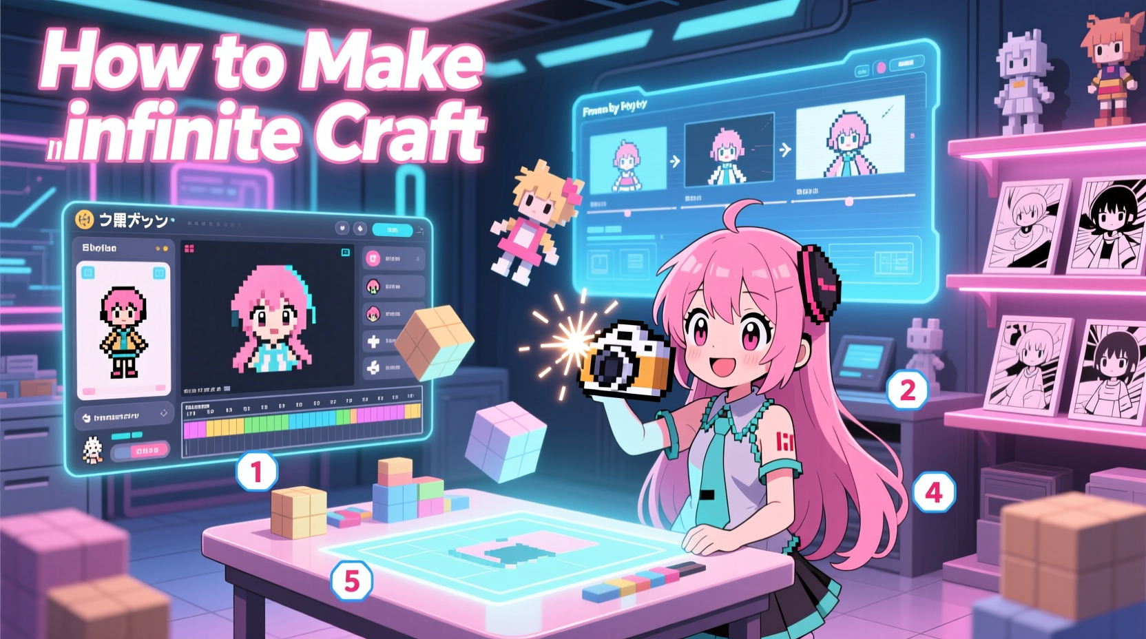 how to make anime in infinite craft