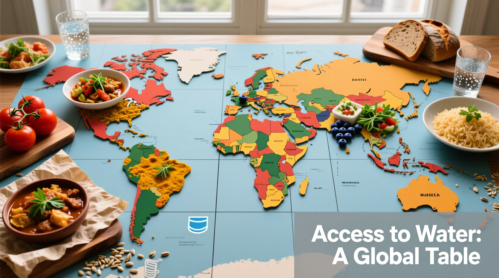 Mapped Countries Access Basic Drinking Water Services: Culinary Travel Guide