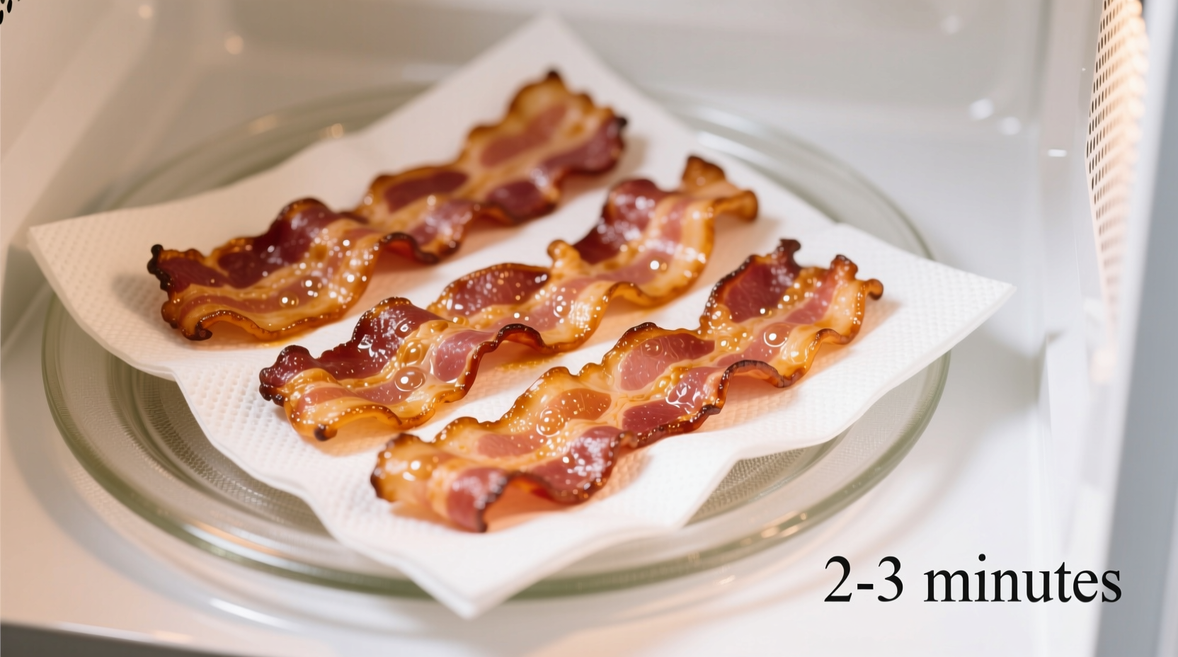 Microwave Bacon Cooking Time: 3-6 Minutes for Perfect Crisp