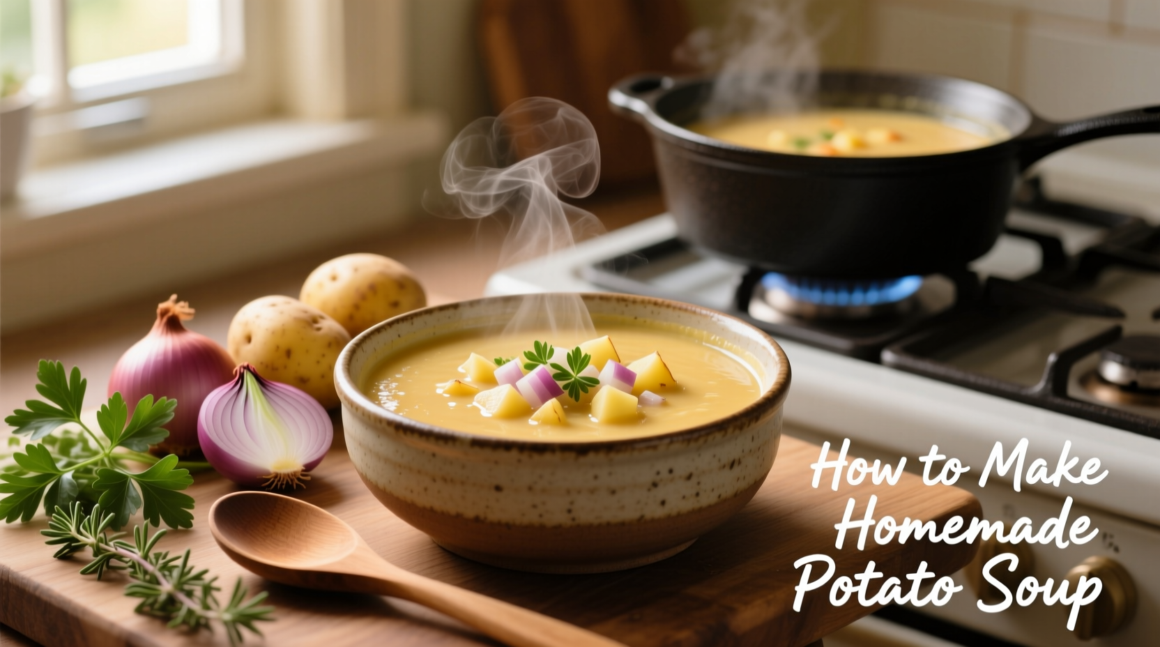 how do you make homemade potato soup