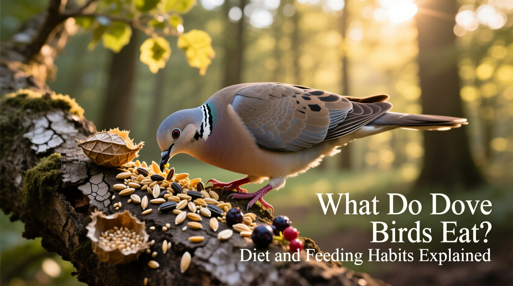 what do dove birds eat