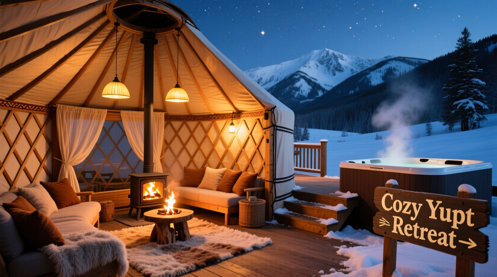 Best Yurts to Rent on Airbnb in the US This Winter: A Budget Traveler’s Guide