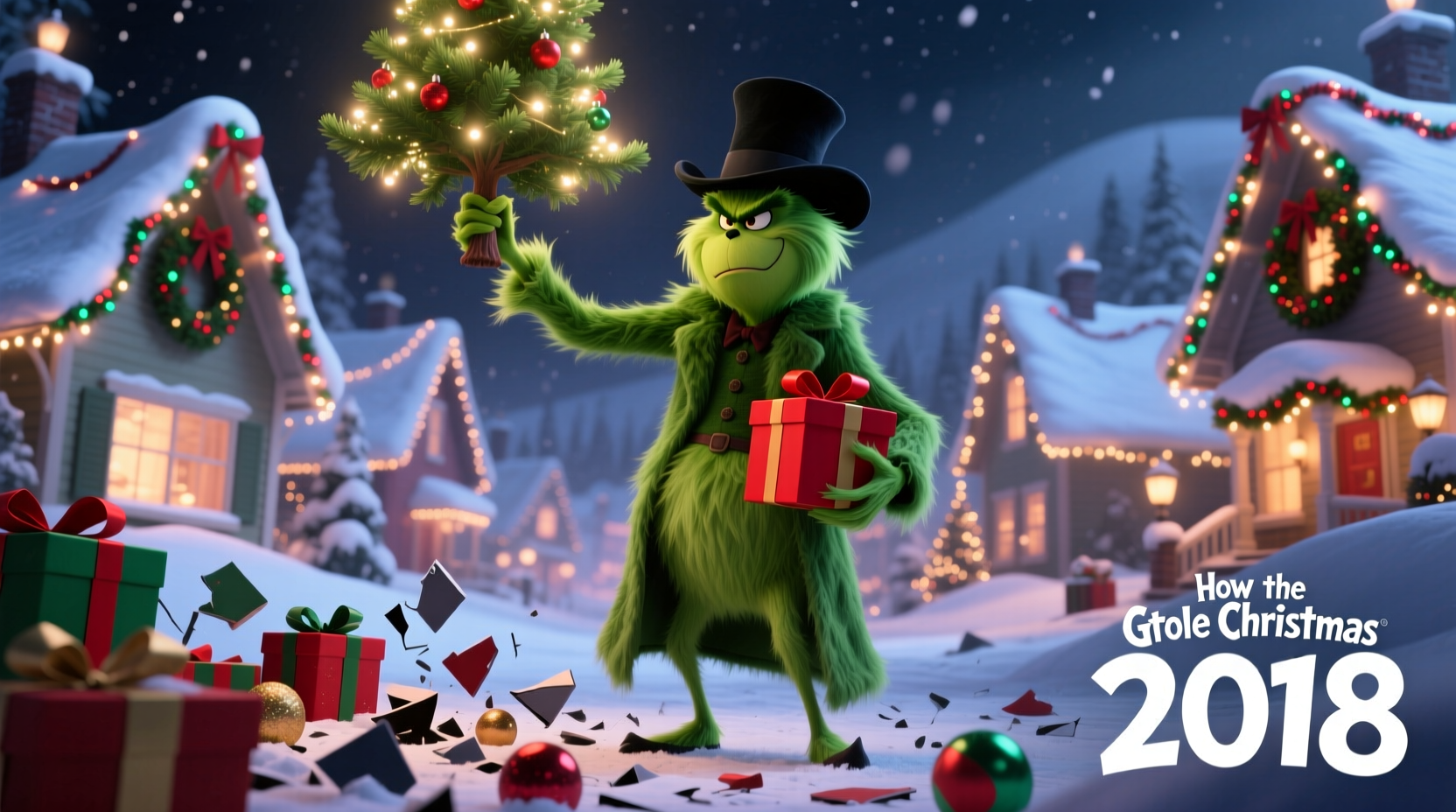 how the grinch stole christmas 2018 movie