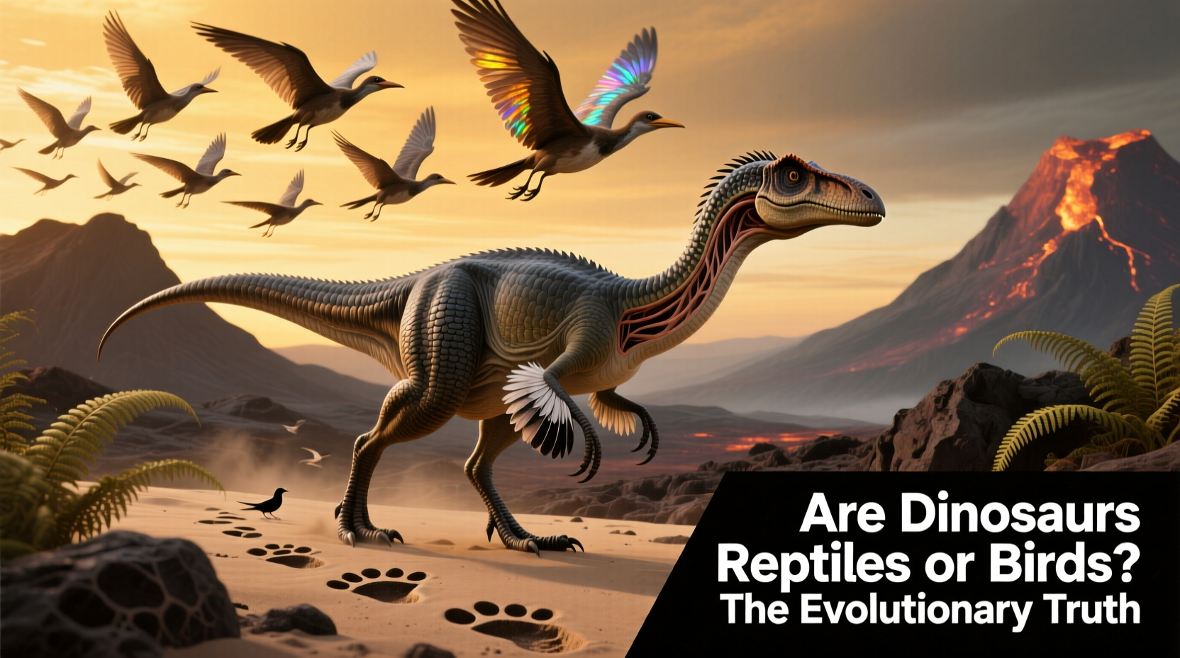 are dinosaurs reptiles or birds