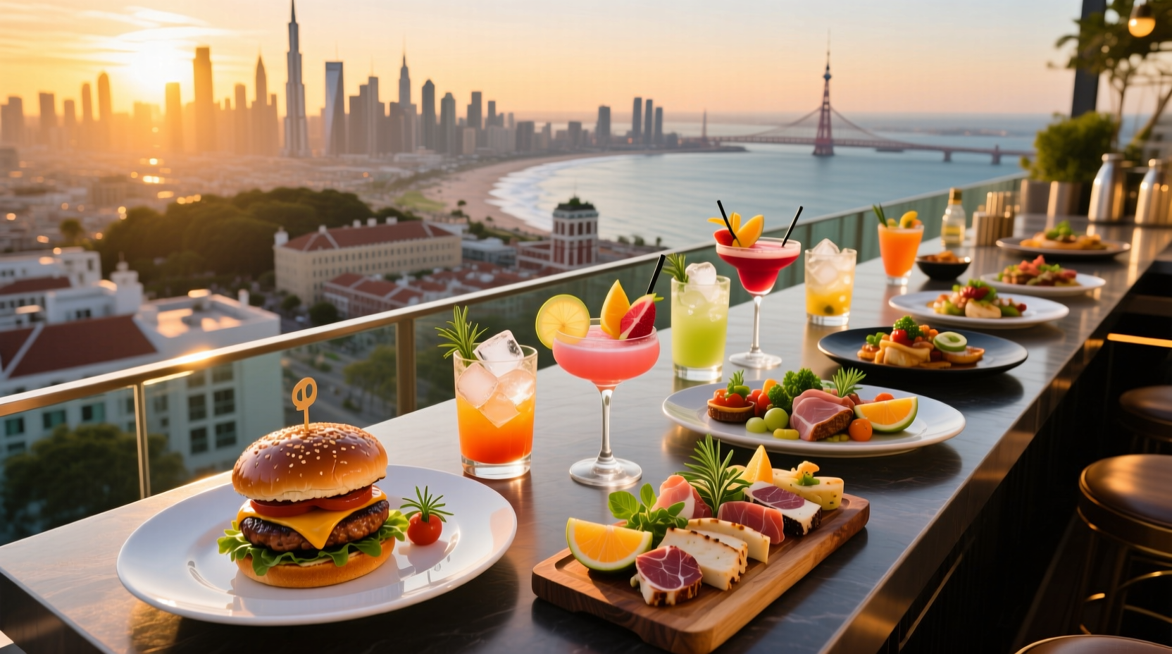 9 Coolest Rooftop Bars Worldwide with Epic Views: Food & Drink Guide