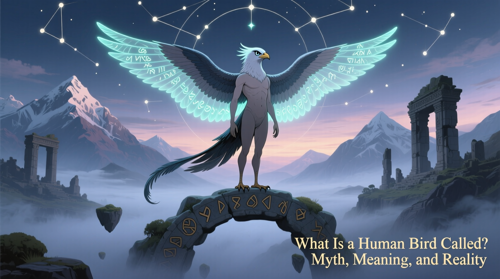 what is a human bird bird called