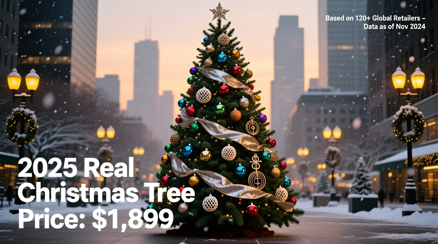 how much is the real christmas tree