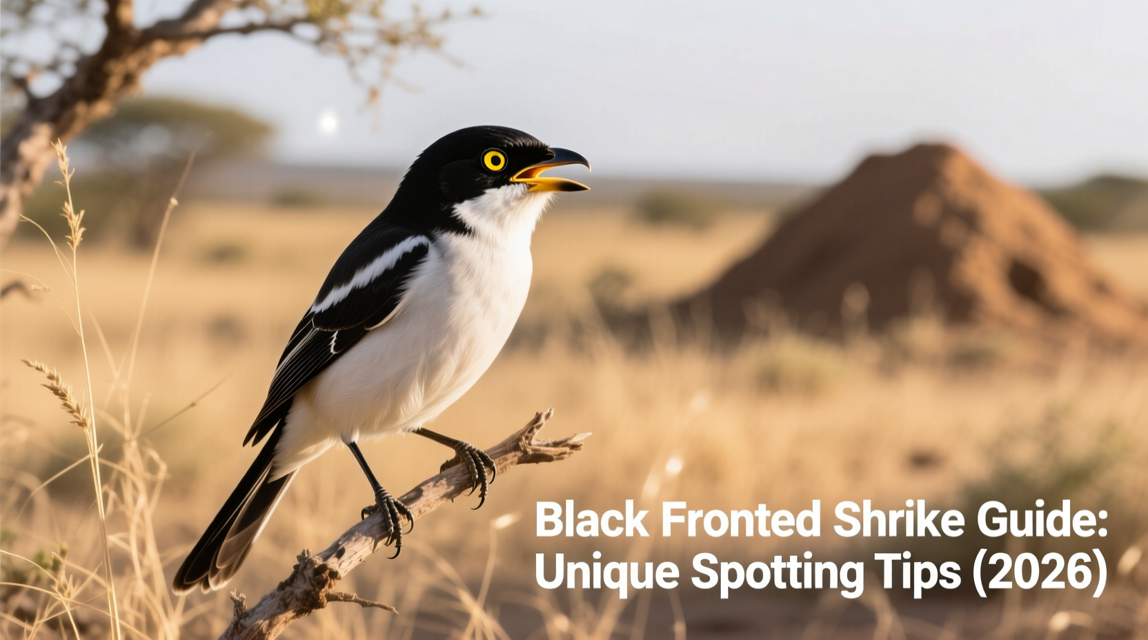 Black Fronted Shrike Guide: Unique Spotting Tips (2026)