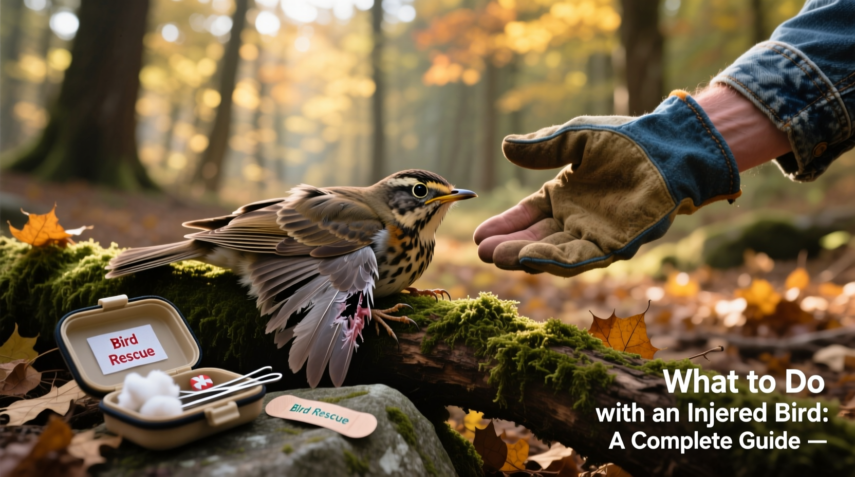 what to do with an injured bird