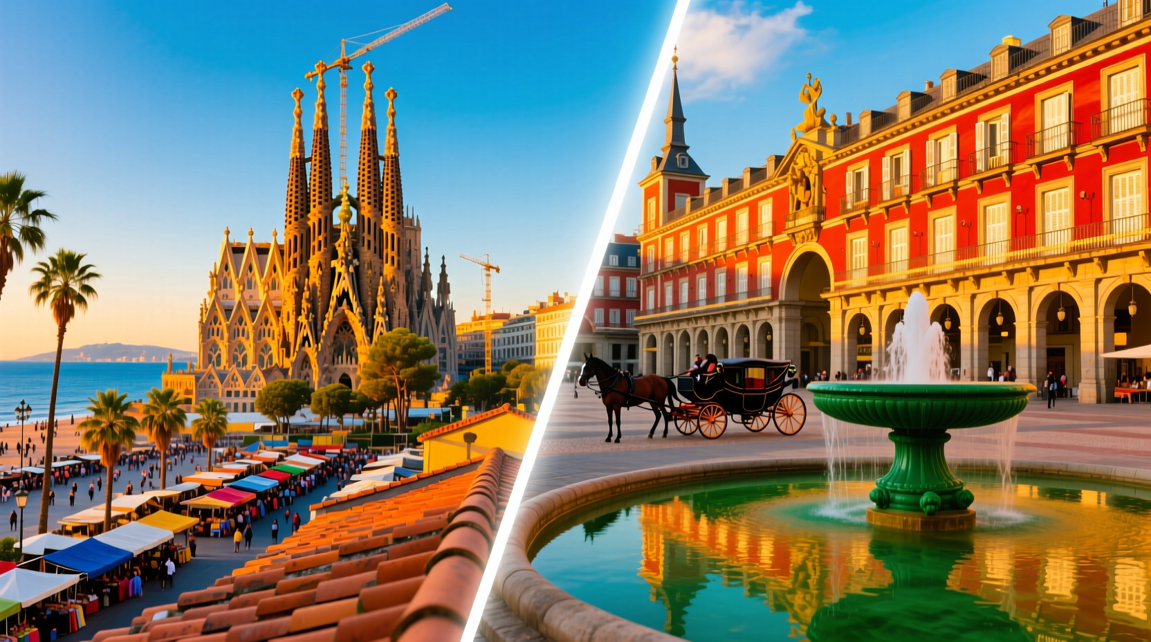 Barcelona vs Madrid Budget Travel Guide: How to Choose Wisely