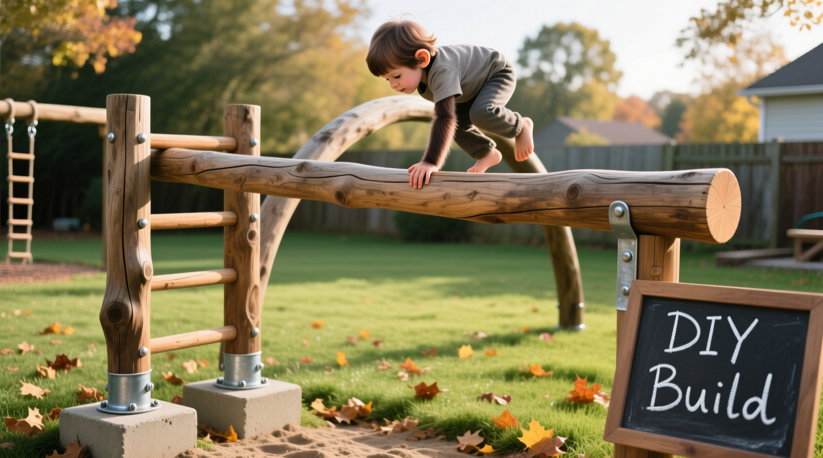 diy monkey bars