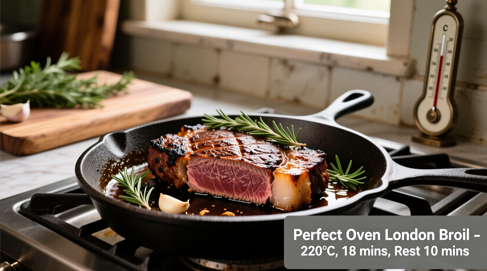 how to cook a london broil in the oven