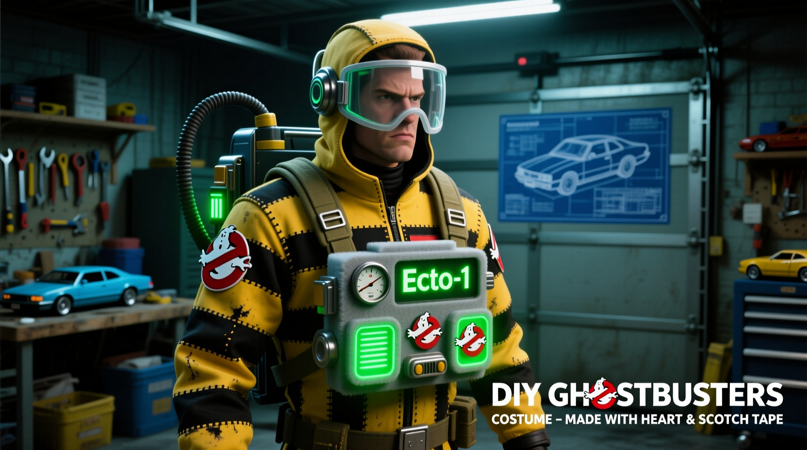 DIY Ghostbusters Costume: $30 Weekend Build Guide