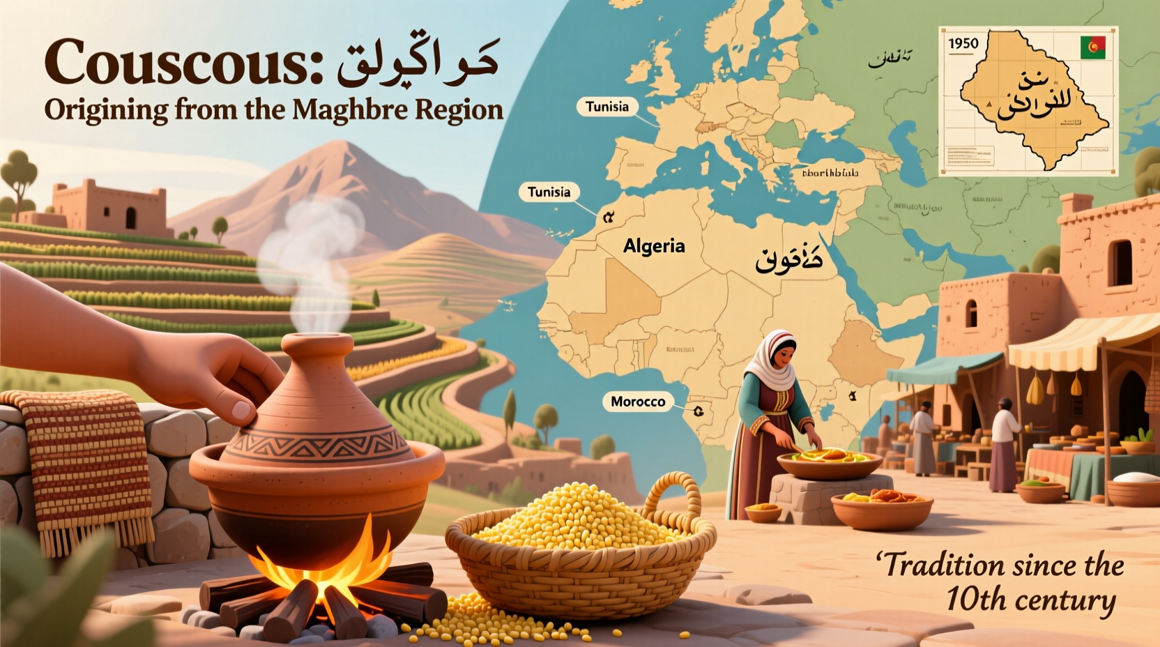 where is couscous from