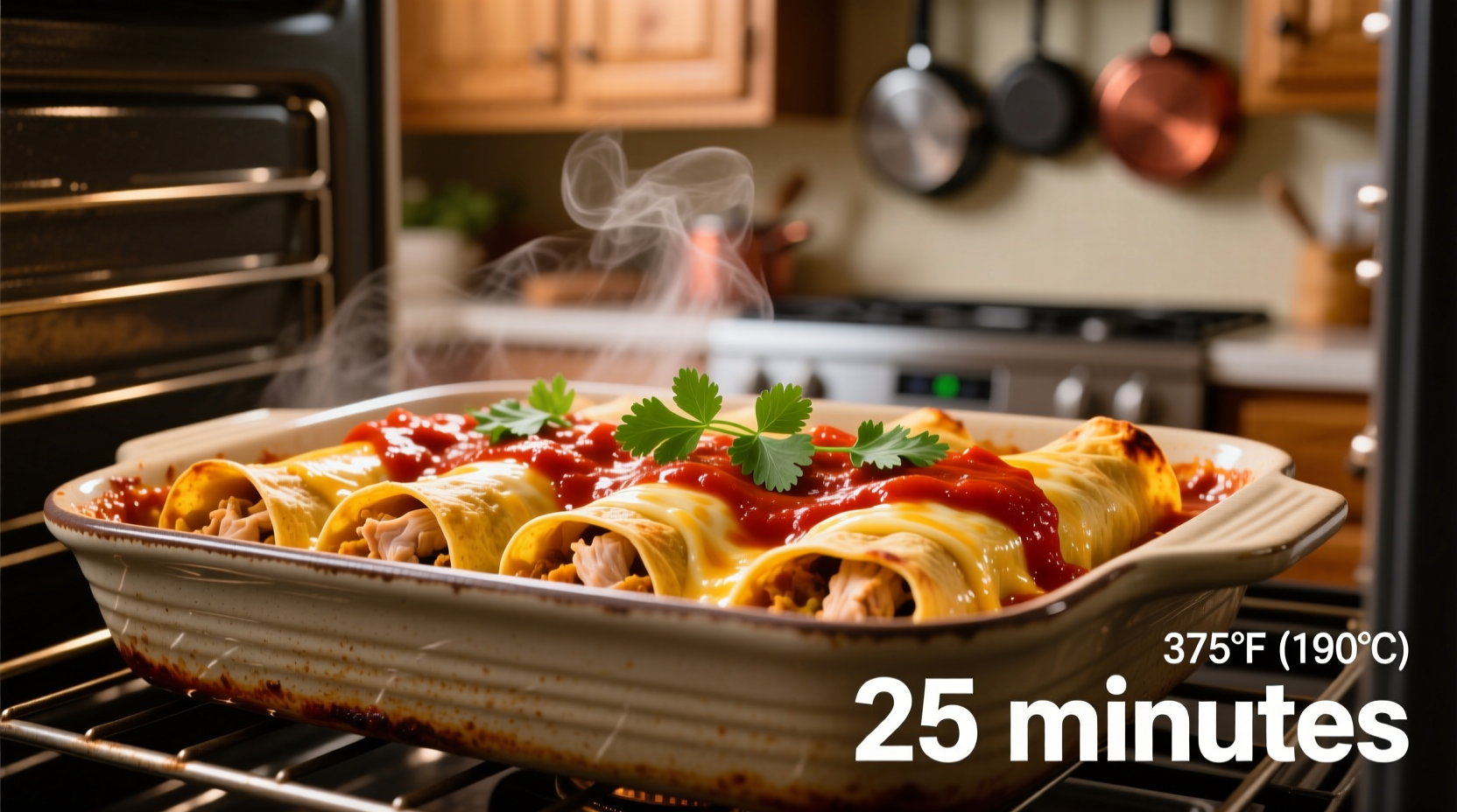 How Long to Cook Enchiladas: Perfect Timing Guide