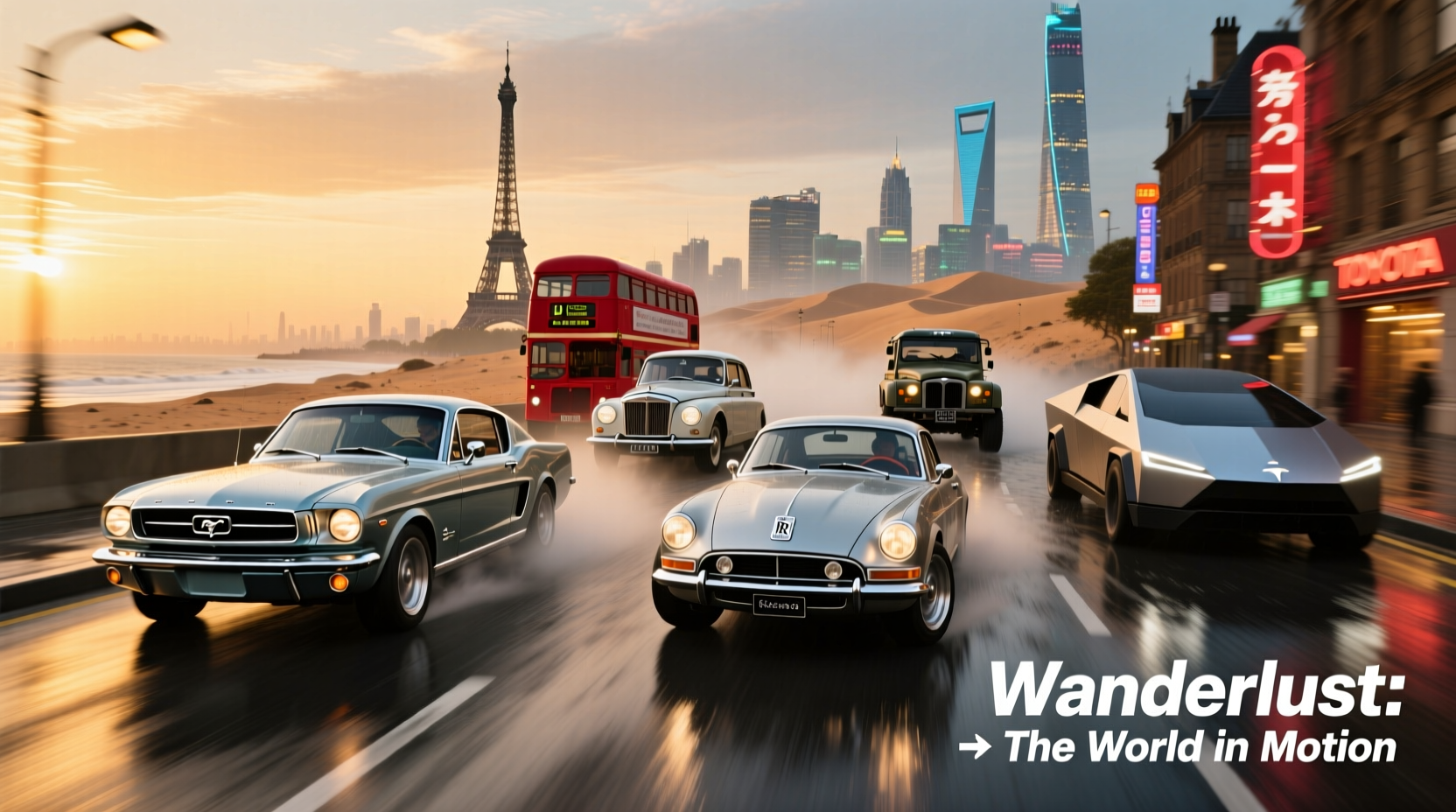 How to Ride Iconic Cars Around the World: Transport Guide