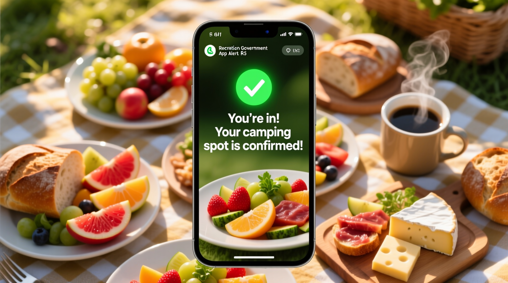 How to Use Recreation.gov App Alerts for Food & Dining Access