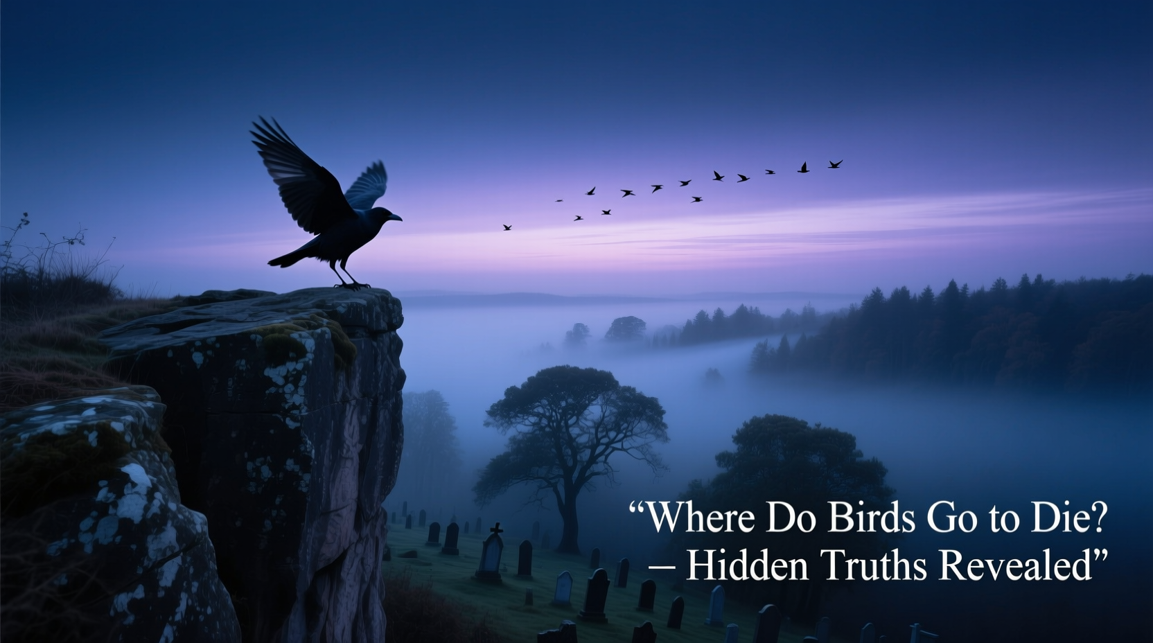 where do birds go to die