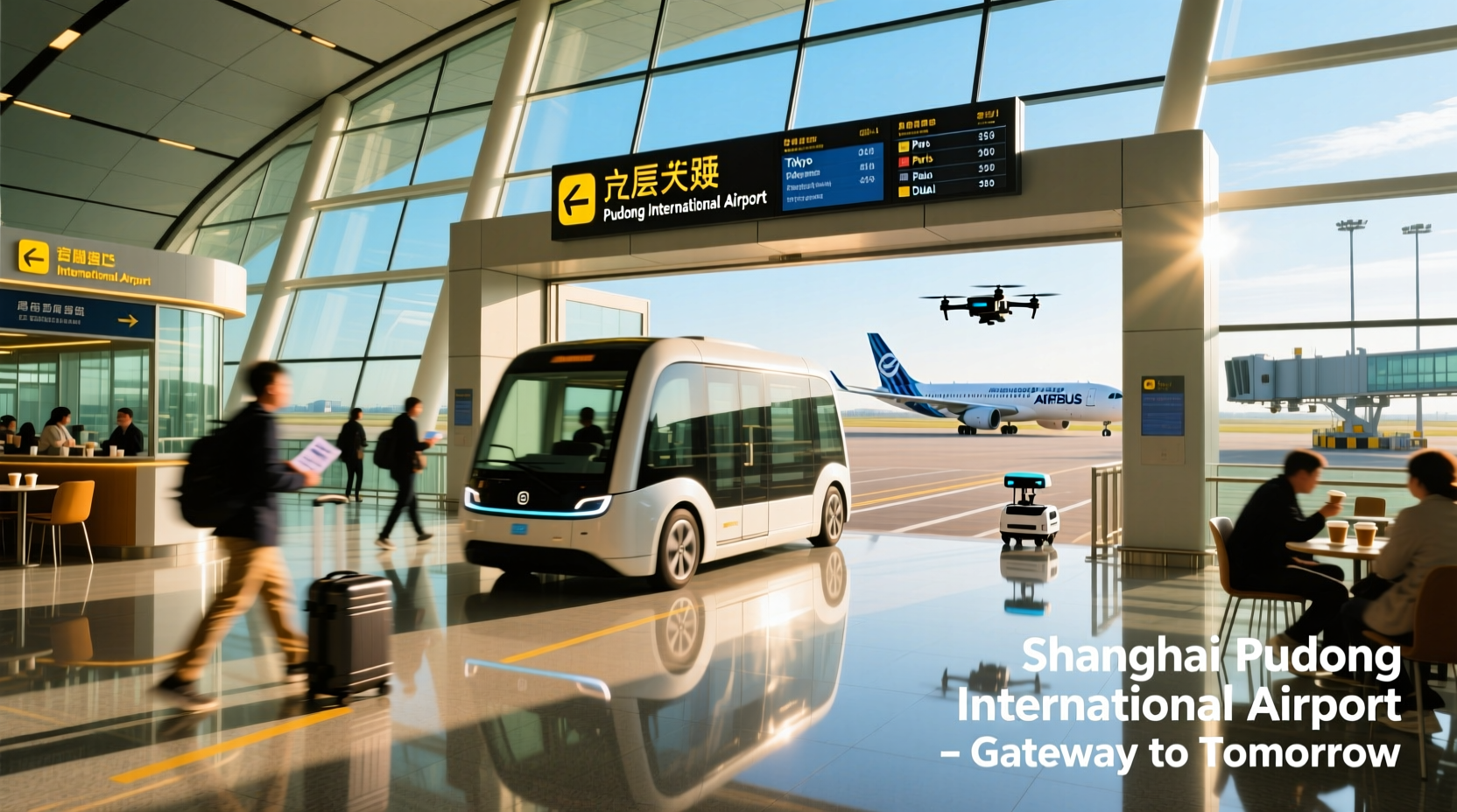 How to Eat & Drink Near Shanghai Pudong International Airport: Transport Guide