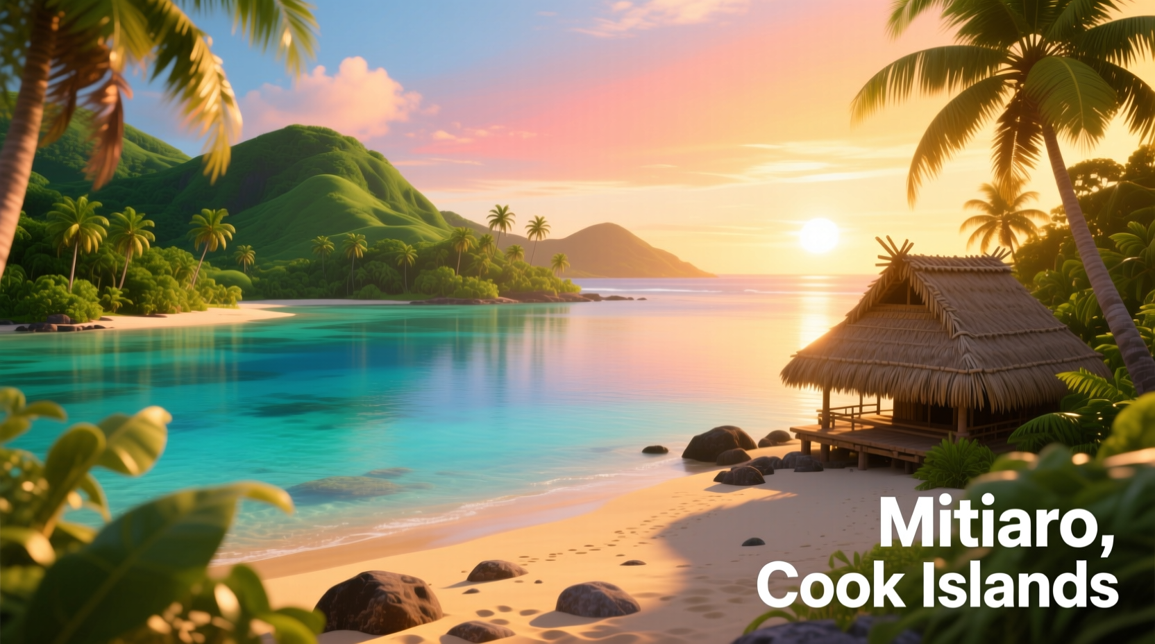 Images of a Polynesian Oasis Mitiaro Cook Islands: Budget Travel Guide