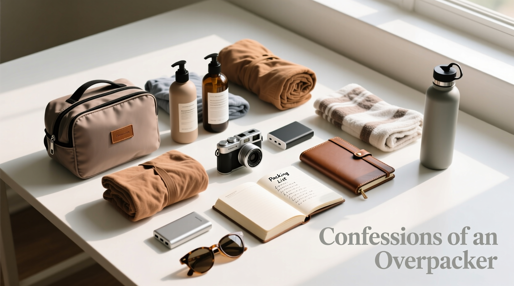Confessions of an Overpacker: How to Pack Lighter & Smarter