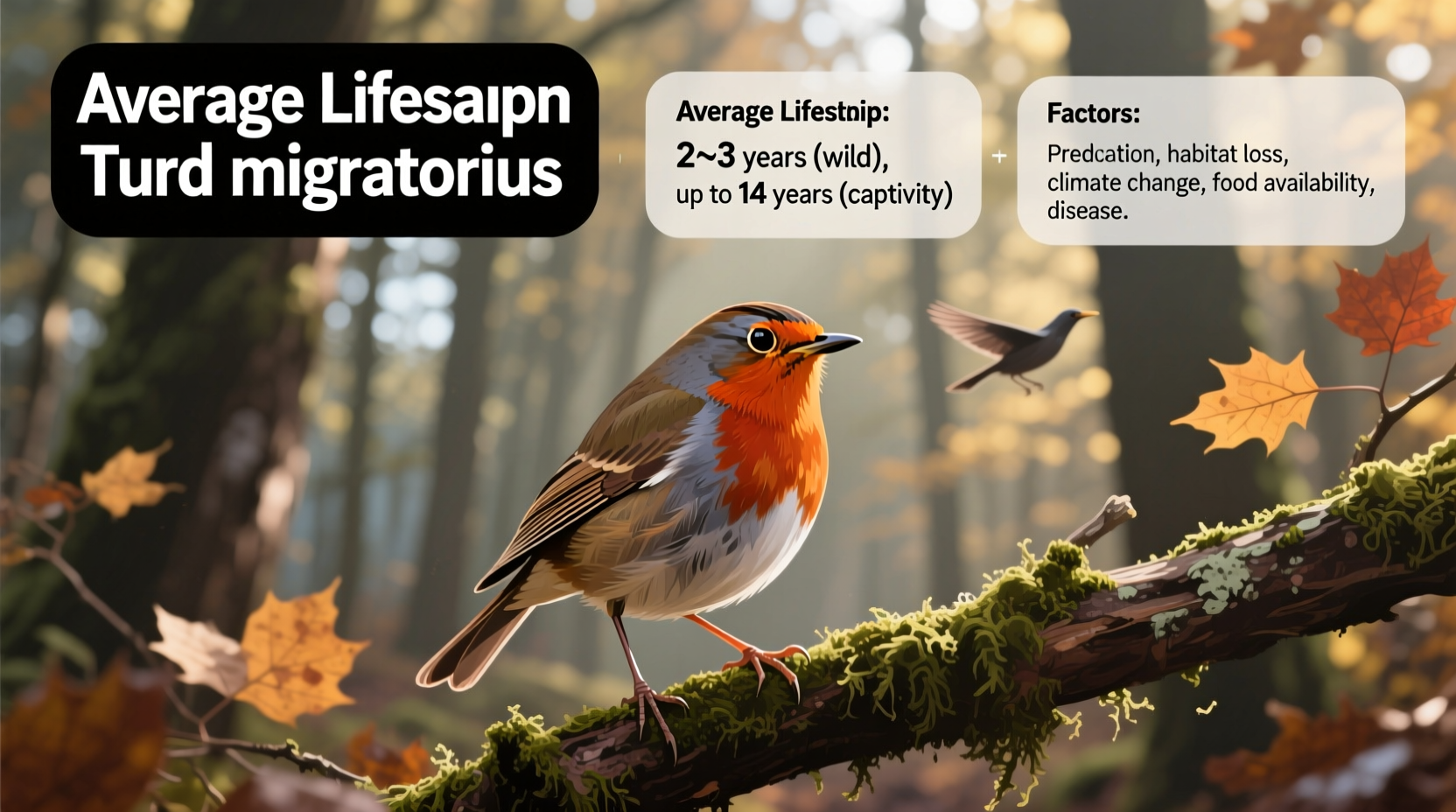 how long do robin birds live