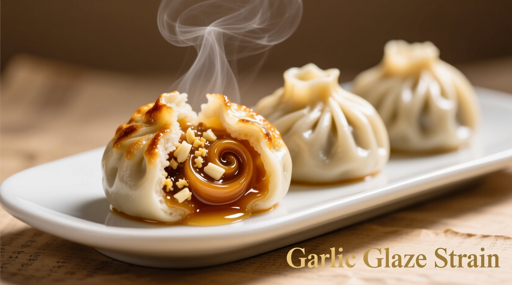 garlic glaze strain