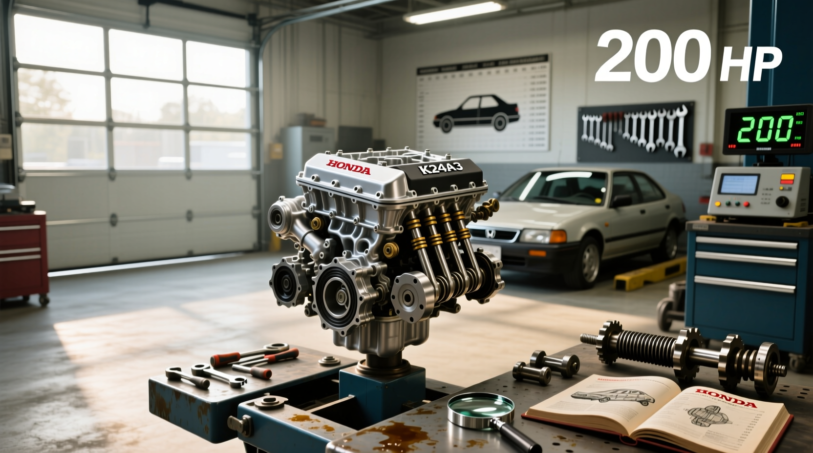 How to Choose Engine for K24A3, How Much Horsepower Does It Have?